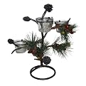 Pine Cone 3-Tealight Candle Holder