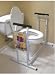 Deluxe Toilet Safety Support with Magazine Rack