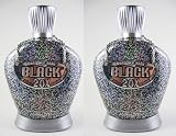 Lot of 2 Black 20X Tanning Lotion by Designer Skin
