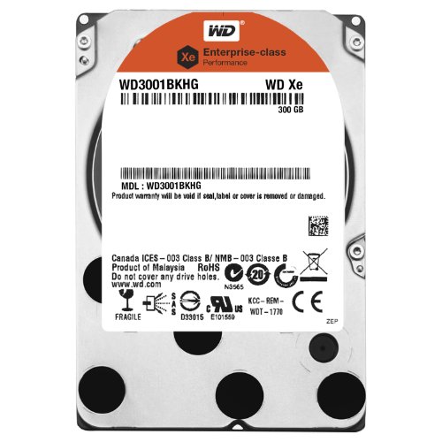WD XE 300 GB Enterprise Hard Drive: 2.5 Inch, 10000 RPM, SAS, 32 MB Cache - WD3001BKHG On Sale