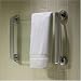 Thermique 37" Wall Mounted Heated Glass Towel Warmer with Timer - Polished Chrome
