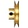 Boston Gear G1217 Grooved Pulley, Fits Round Belts 0.1875" or Smaller, 0.250" Face, Brass