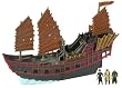 Pirates Of The Carribean 3: Pirate Armada Empress with Singapore Playset