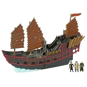 Pirates of the Caribbean 3 - Pirate Armada & Land Playset - Empress with Singapore Playset