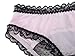 Simplicity Women's Sexy Panties Lace Lingerie Underwear, Pink