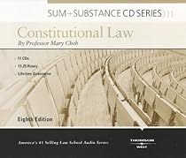 Cheh's Sum and Substance Audio Constitutional Law, 8th (CD)