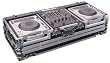 Odyssey FZ12CDJW Flight Zone Dj Coffin With Wheels For A 12 Mixer And Top Large Format Cd Players