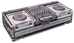 Odyssey FZ12CDJW Flight Zone Dj Coffin With Wheels For A 12 Mixer And Top Large Format Cd Players
