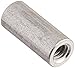Round Standoff, Female-Female, Aluminum, Plain Finish, 4-40 inch Screw Size, 1/4 inch OD, 3/4 Body Length, (Pack of 1000)