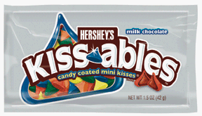 Hersheys Kissables Milk Chocolate Standard Bars - 1.5 OZ, 24 Pack by HERSHEY