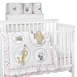 Crown Crafts Classic Pooh 4-pc. Crib Set - Pink