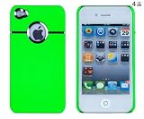 Green Chrome Case for Apple iPhone 4, 4S (AT&T, Verizon, Sprint)