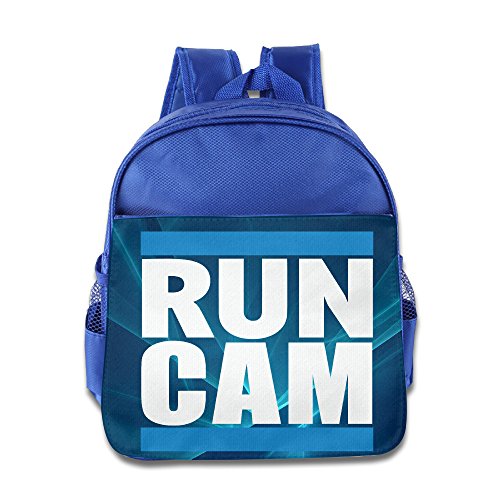 RUN DMC Carolina Panthers Run Cam Newton Children Backpack RoyalBlue Bag