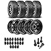 JEGS Performance Products 681110K74 Jeep Wheel and Tire Kit 1987-2006 Wrangler Y