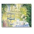 Lunch Under a Pergola - Box Set of 12 Greeting Cards and Patterned Envelopes