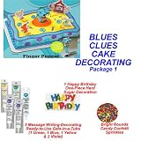 Review Lucks, Wilton, Decopac  / Blues Clues Cakes - Do-It-Yourself Cake Pkg. 1 SAVE $4.10