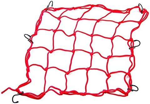 Motorcycle Parts 1PCS Cargo Helmet Web Bungee Cord Packing Net Red Fit for HYOSUNG GT250R GT650R 2006 2007 2008 (H-8/F-8)