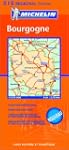 Carte routi�re : Bourgogne