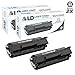 LD Compatible Canon 0263B001AA / 104 Set of 2 Black Laser Toner Cartridges for FaxPhone L120, L90