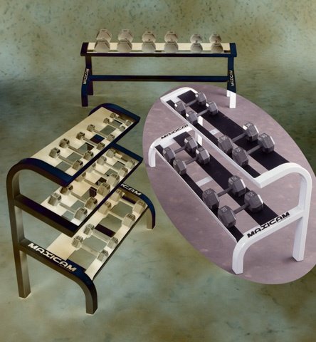 Double Level Hex Rack