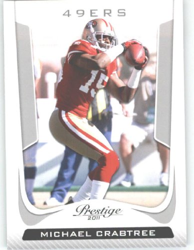 2011 Panini Prestige #169 Michael Crabtree - San Francisco 49ers (Football Cards)