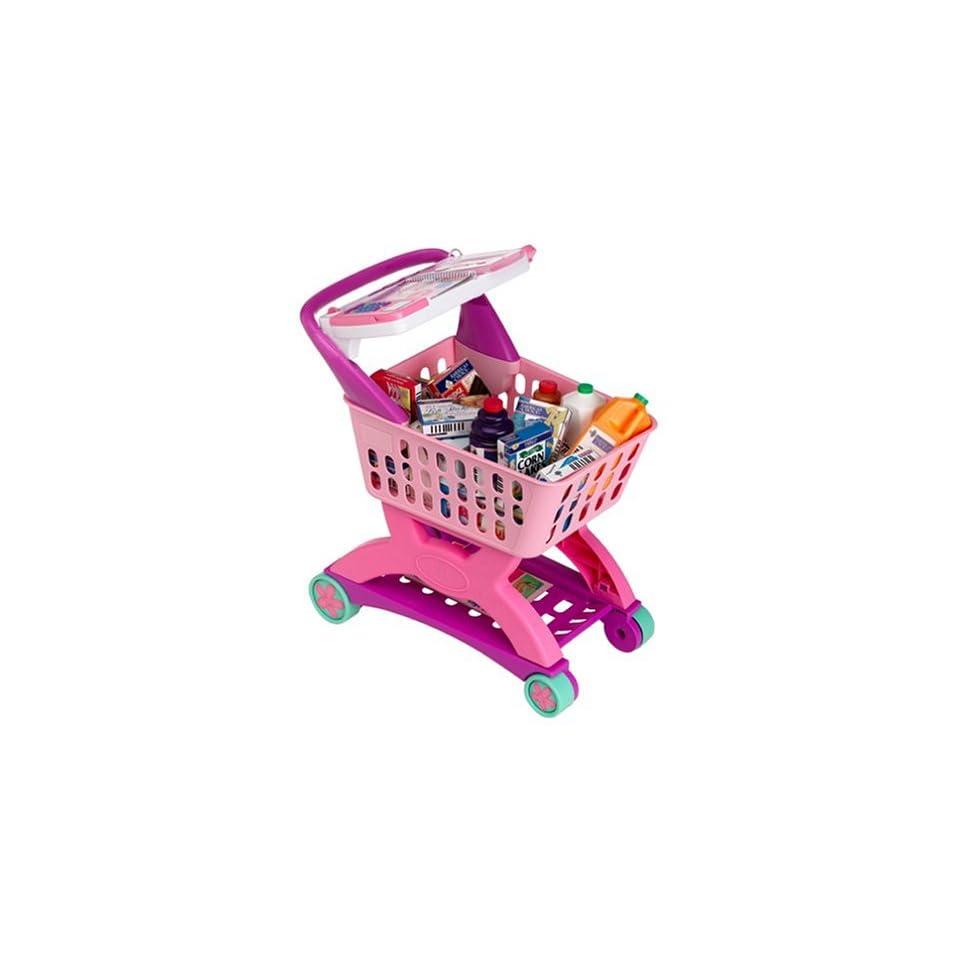 barbie shopping cart with scanner