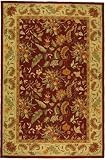 6X9 Red Traditional Wool Handmade Chelsea HK141 Persian Area Rug