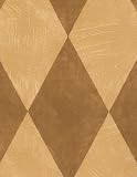 Dressed up in Diamonds Series 9829 Creme Brulee Vinyl Tablecloth 54