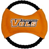 Tennessee Volunteers 9 Flying Rope Disk Dog Toy