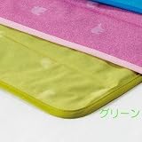 【西川産業】ひんやり/塩ジェルパッド/90×90　グリーン