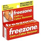 Freezone Corn and Callus Remover, Maximum Strength, 0.31-Ounce (Pack of 4)
