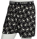 Playboy Mens Postcard Knit Boxer