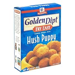 McCormick Golden Dipt Fry Easy Corn Meal Mix, Hush Puppy, 10-Ounce Unit (Pack of 12)