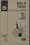 Index of Patents, 1998, Pt. 2, Index to Subjects of Inventions