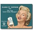 Nostalgic Marilyn Monroe Tin Sign : Lustre-Creme