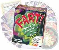 Fart! Fast and Flatulent Guff Game! (with Sound Effects CD)