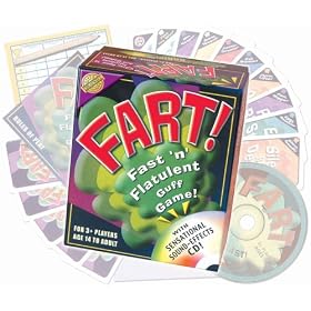 Fart! Fast and Flatulent Guff Game! (with Sound Effects CD)