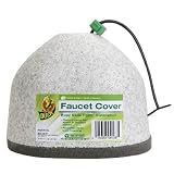 Duck Brand 1285247 Slide Tight Large Faucet Cover for Outdoor Faucet Insulation