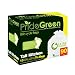 Pridegreen Biodegradable 13 Gallon White Tall Kitchen Trash Bags with Ties, 90-Count