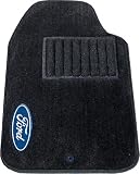 Plasticolor 001391R01 Ford Universal-Fit All-Carpet Front Floor Mats -Set of 2