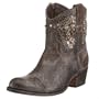FRYE Women's Deborah Studded Bootie,Grey,7 M US