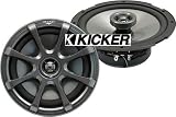 Kicker 08KS650 6-1/2 2-Way Coaxial 195W KS Series Car Speakers : KS650