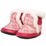Robeez Soft Soles Thermal Bootie (Infant/Toddler),Pastel Pink,0-6 Months (1-2 M US Infant)