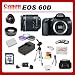 Canon EOS 60D DSLR Camera Kit with Ultimate Pro Package: Featuring Canon EF-S 18-55mm f/3.5-5.6 IS II, Also Includes: 0.45x High Definition Wide Angle Lens & 2x Telephoto HD Lens, 3 Piece Filter Kit & 4 Piece Macro Lens Kit, Extra LP-E6 Replacement Battery & Travel Charger, 8GB SDHC Memory Card & Reader, Deluxe Carrying Case, and Much More...