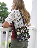 NAUTICAL Sidepack Tote Cross Body Daypack Bag