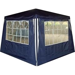 Seitenteile mit Fenster f�r Pavillon Pavillion in Blau 2 St�ck