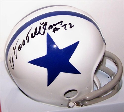 Ed ''Too Tall'' Jones throwback Mini Helmet - Dallas Cowboys