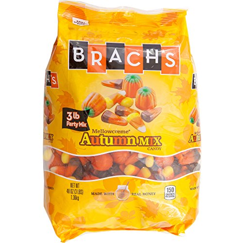 Brachs Halloween Autumn Candy Party Mix | 3 Pound Resealable Pouch Bag (Autumn Mix)