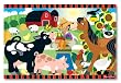Melissa & Doug Happy Harvest Farm 24pc Floor Puzzle