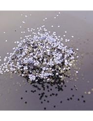 Automotive Parts and Accessories: Vintage Paint Chrome Silver 035 Square Metal Flake - 3 ounce - Vintage Paint